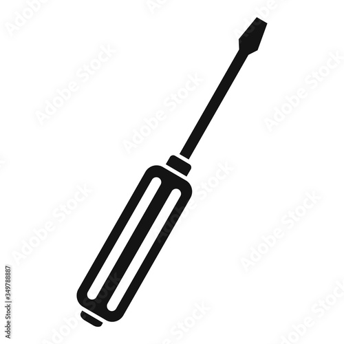Electric screwdriver icon. Simple illustration of electric screwdriver vector icon for web design isolated on white background
