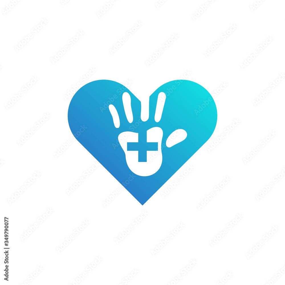 Healthcare Medical Heart Logo Design Vector. Healthcare Medical Heart Logo Design Vector.