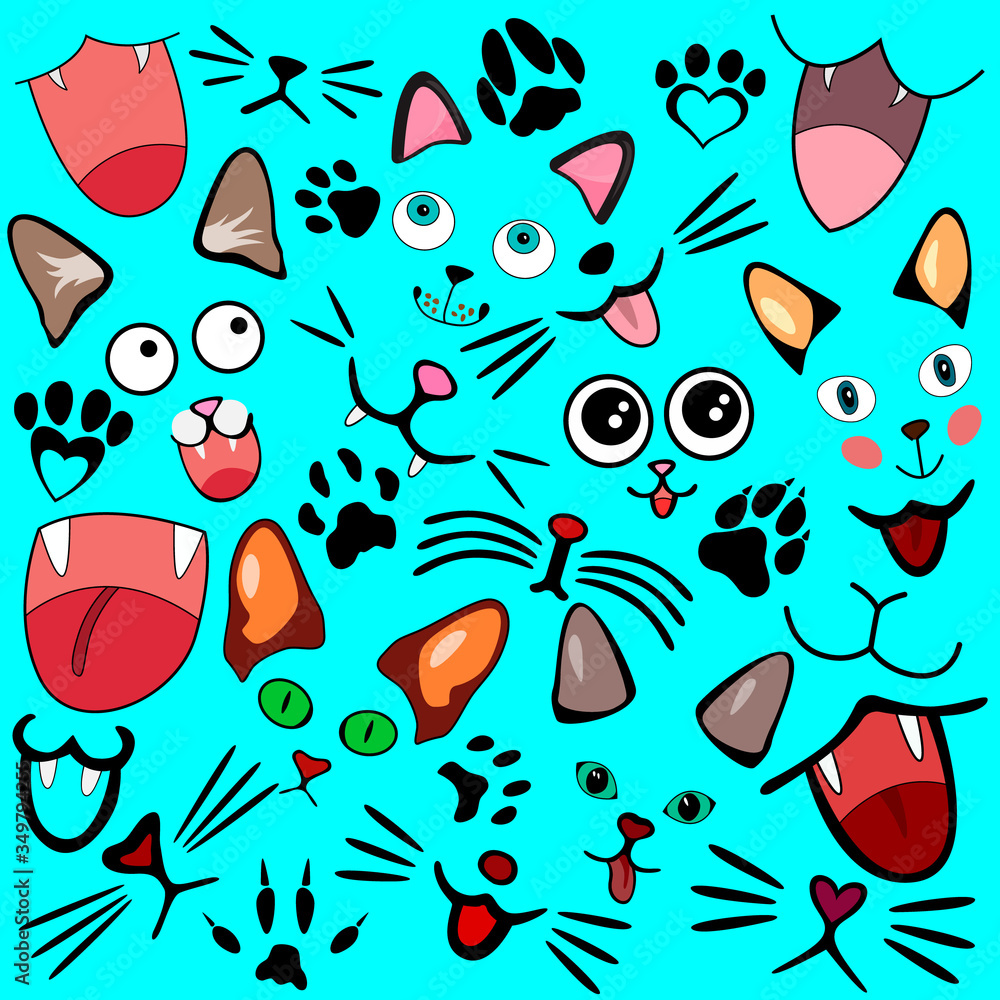 Wallpaper for children from kittens, their tongues, smiles, paws and more. Wallpapers for birthdays and other holidays. A set of stickers, prints, and more. Wallpaper for children from kittens, their tongues, smiles, paws and more. Wallpapers for birthdays and other holidays. A set of stickers, prints, and more.