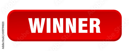 winner button. winner square 3d push button
