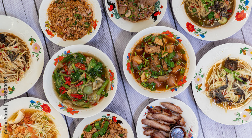 Thai North Eastern Isaan food Thai North Eastern Isaan food