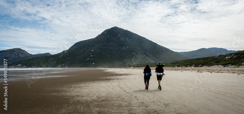 A weekend adventure down to Wilsons Promontory national park camping at oberon beach campsite
