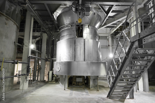 Canvas-taulu Production line of gypsum board for construction