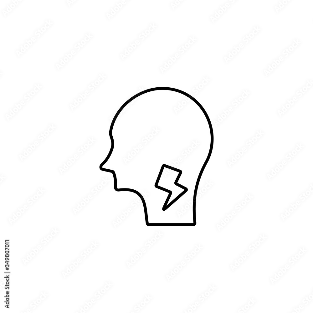 Sore throat icon. Influenza, coronavirus symptom. Disease, illness sign. Line icon design for perfect medical and health care concept. Sore throat icon. Influenza, coronavirus symptom. Disease, illness sign. Line icon design for perfect medical and health care concept.
