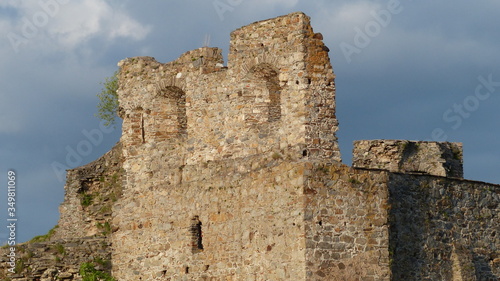 Canvastavla Burgruine Borotin, Südbömen, Tschechien