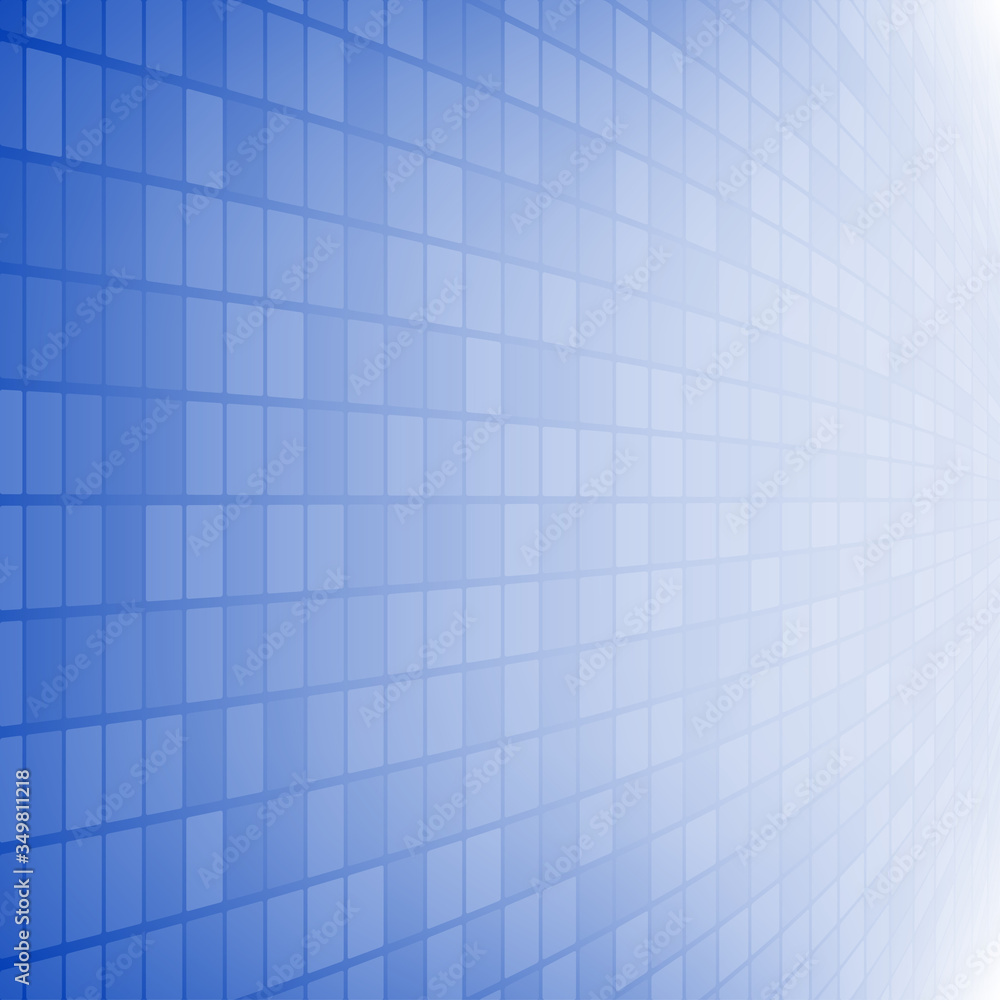 Obraz premium Abstract background of small squares or pixels in blue colors