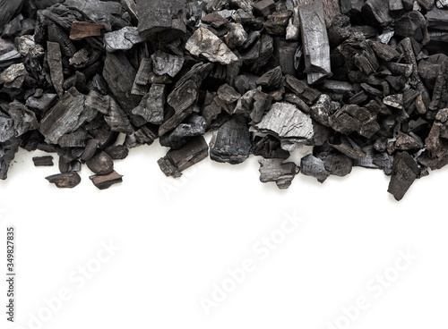 Natural wooden charcoal