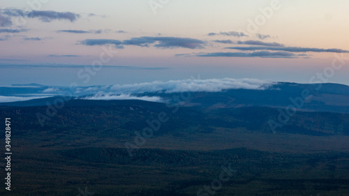 Mountain landscape panorama