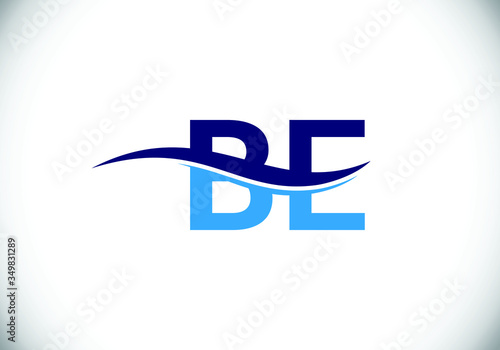 Initial Monogram Letter B E Logo Design Vector Template. Graphic Alphabet Symbol for Corporate Business Identity © BakiBullah