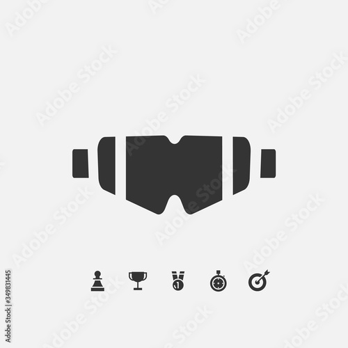 wrestling belt icon vector illustration design