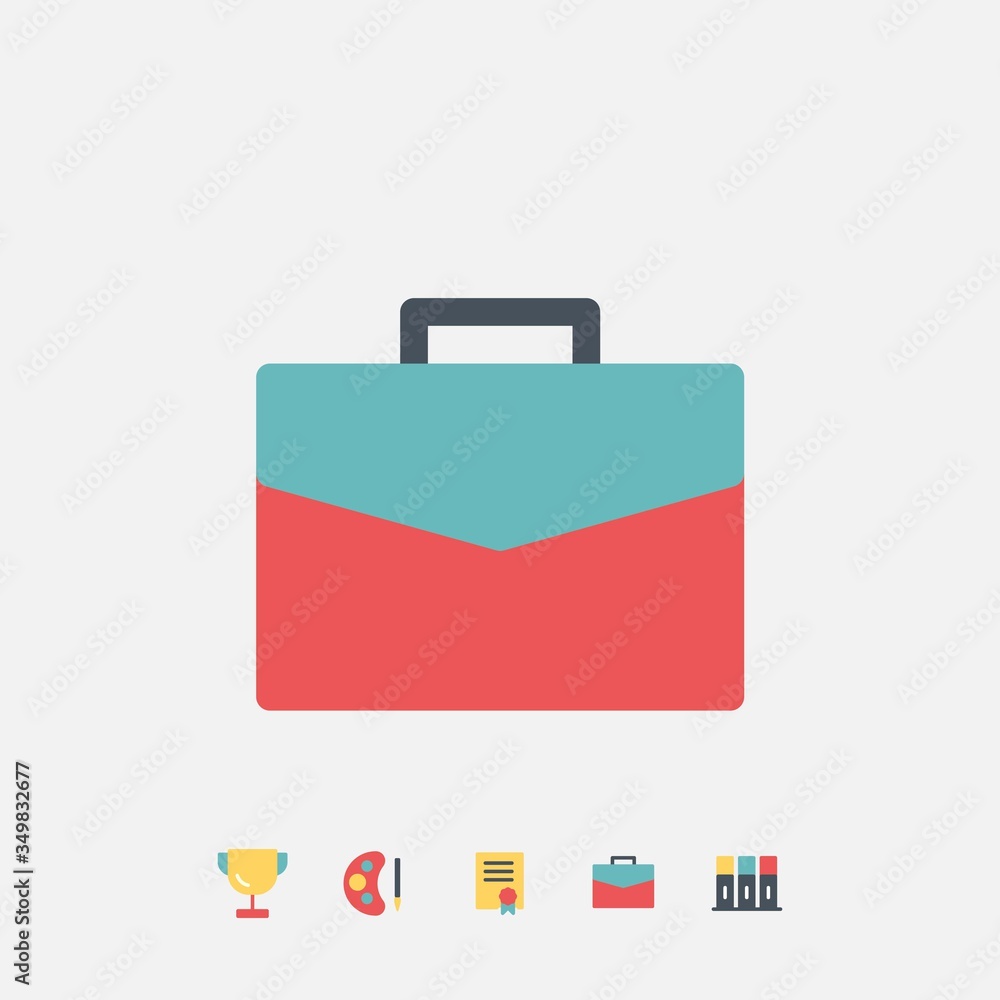 briefcase icon vector illustration design