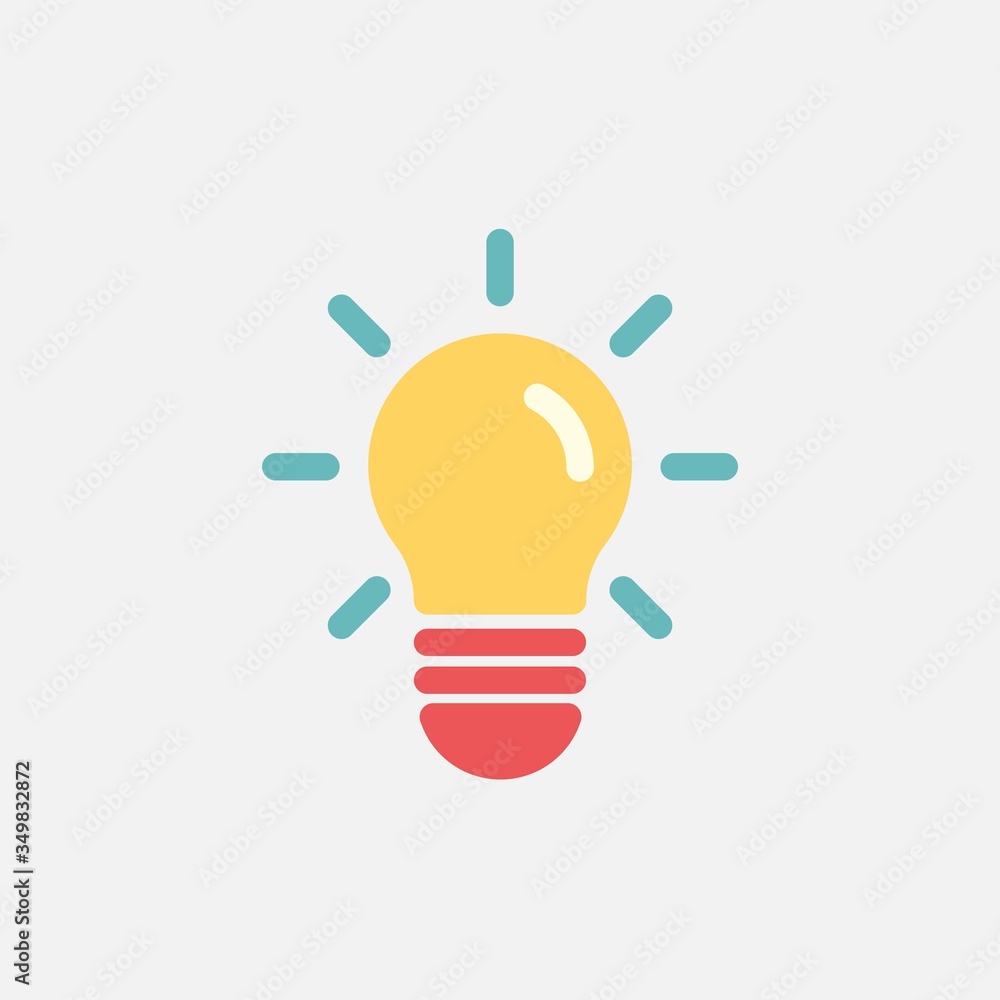 bulb icon vector illustration design bulb icon vector illustration design
