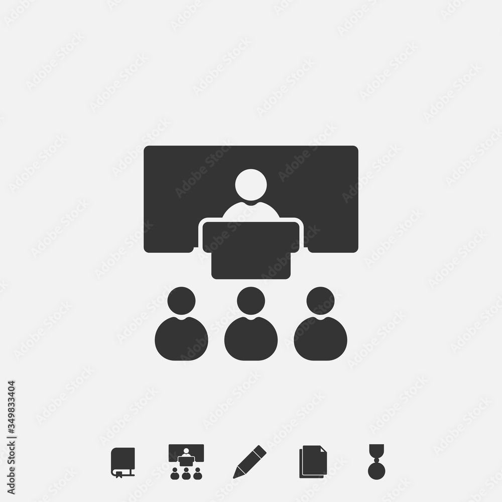 classroom icon vector illustration design classroom icon vector illustration design