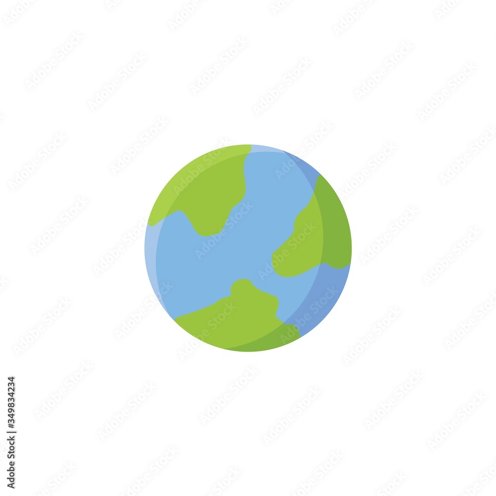 earth planet icon vector illustration design earth planet icon vector illustration design