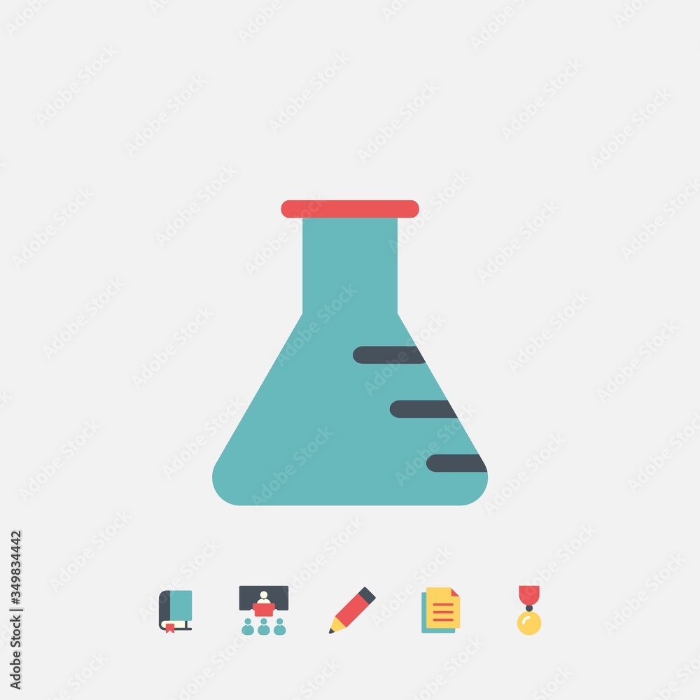 chemical flask icon vector illustration design chemical flask icon vector illustration design