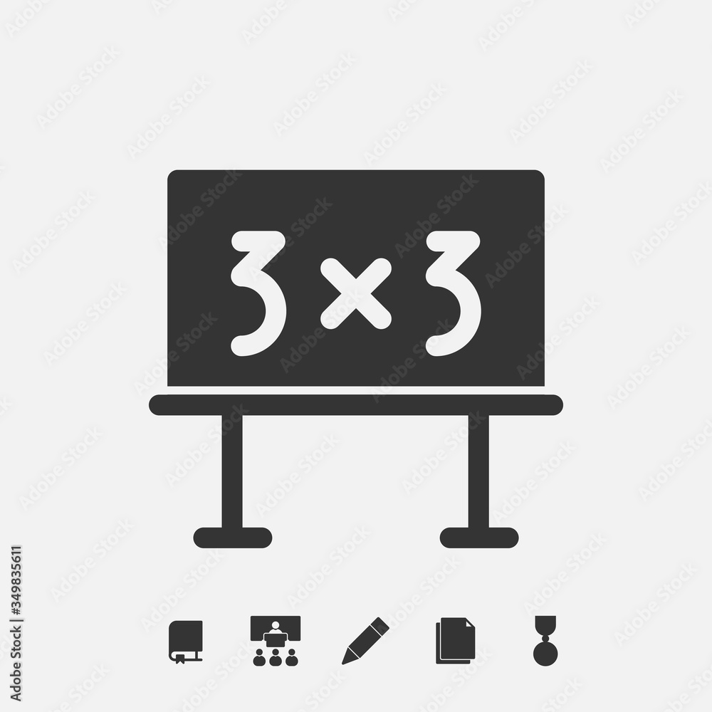 school board icon vector illustration design school board icon vector illustration design