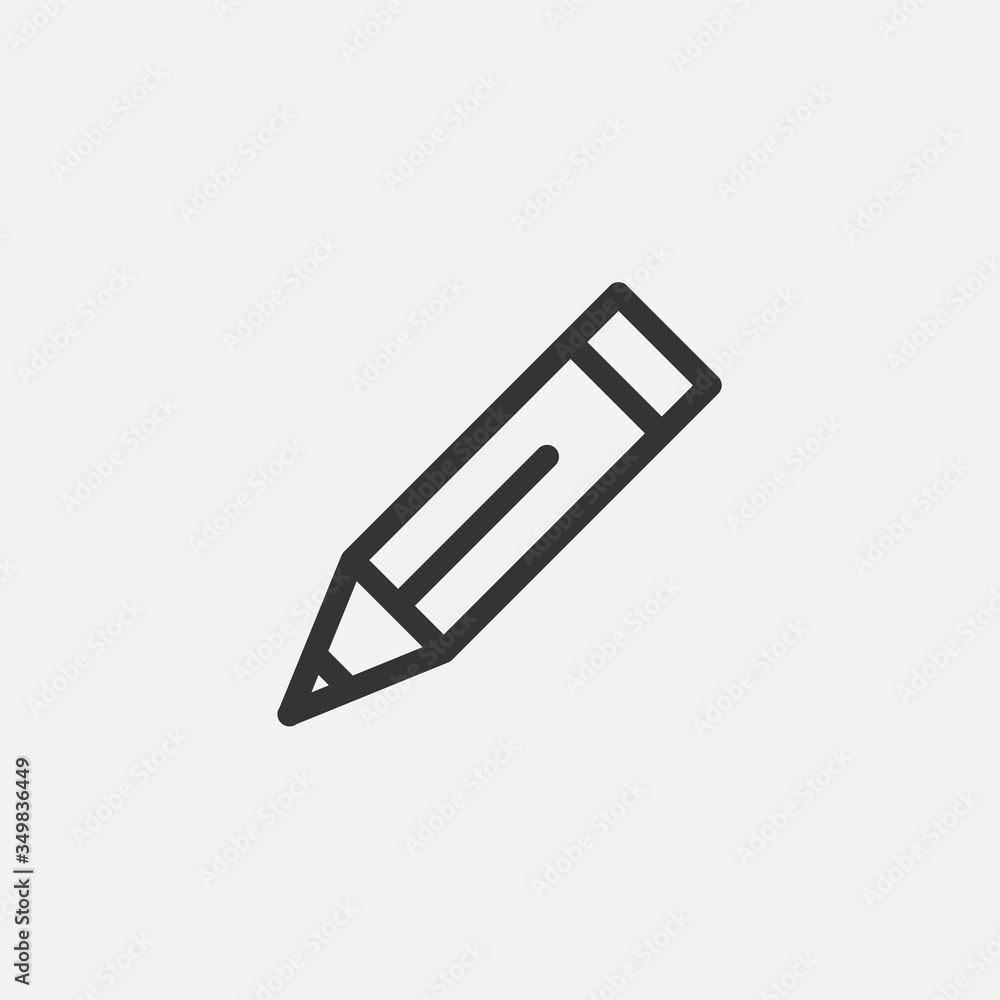 pencil icon vector illustration design pencil icon vector illustration design