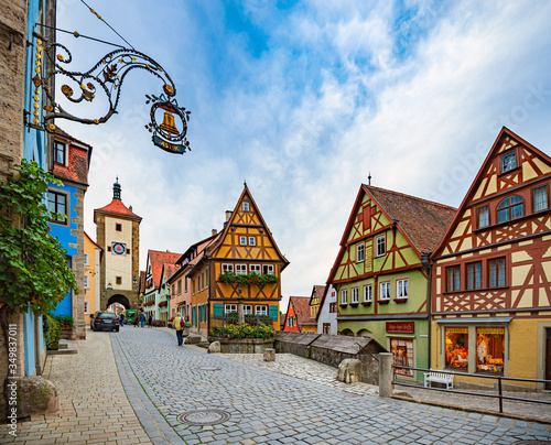 Rothenburg Ob Der Tauber city in Bavaria, Germany