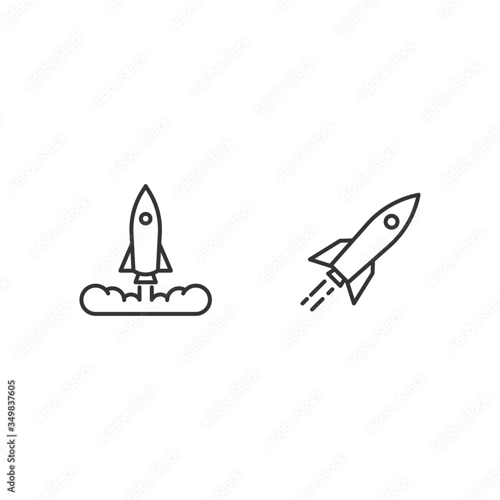 rocket icon vector illustration design rocket icon vector illustration design