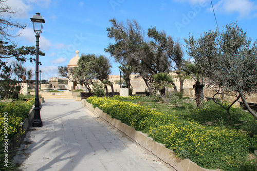 gardjola gardens in senglea (malta)