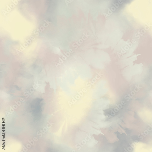 soft grey tie dye seamless pattern photo