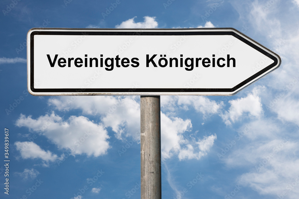 Wegweiser Vereinigtes Königreich Wegweiser Vereinigtes Königreich