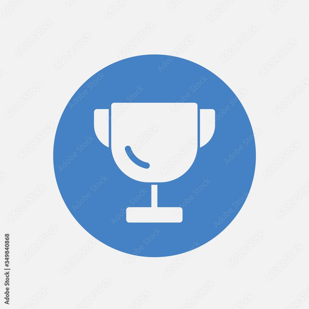 trophy icon vector illustration design trophy icon vector illustration design