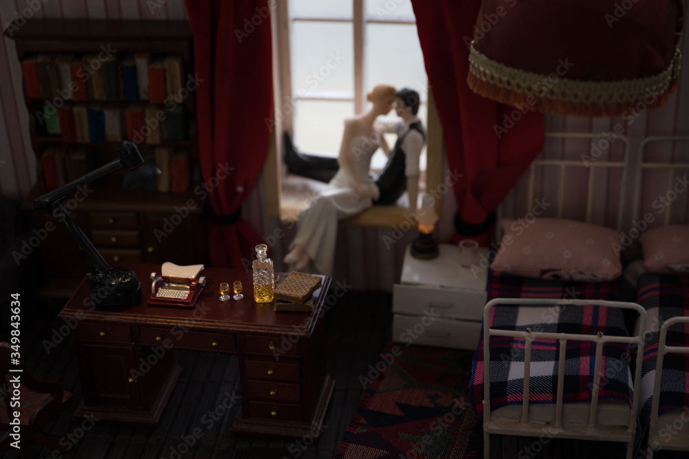 Beautiful passionate young couple lying on bed and having sex. Sensual man and woman making love in bedroom. Beautiful passionate young couple lying on bed and having sex. Sensual man and woman making love in bedroom.