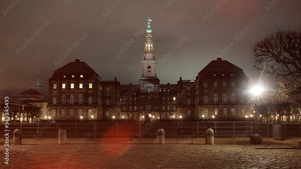 Fototapeta premium Copenhague night