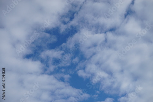 Clouds on blue sky for background concept