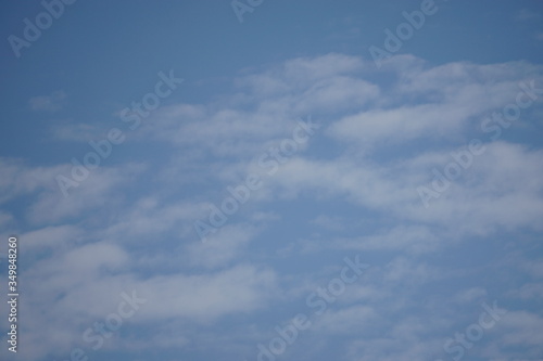 Clouds on blue sky for background concept