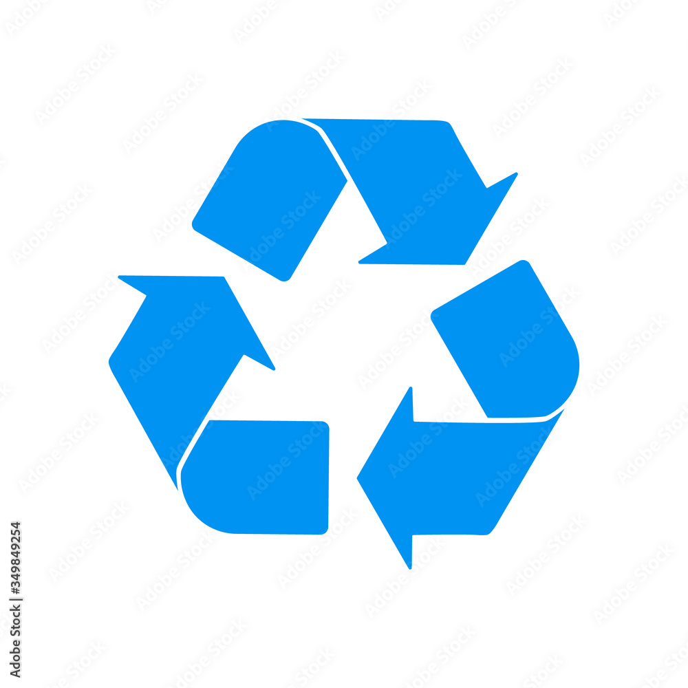vector recycle symbol on a white background. Vector illustration vector recycle symbol on a white background. Vector illustration
