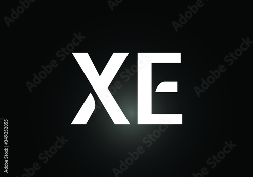 Free Download Initial Monogram Letter X E Logo Design Vector Template. Graphic Alphabet Symbol for Corporate Business Identity - GFXLoad