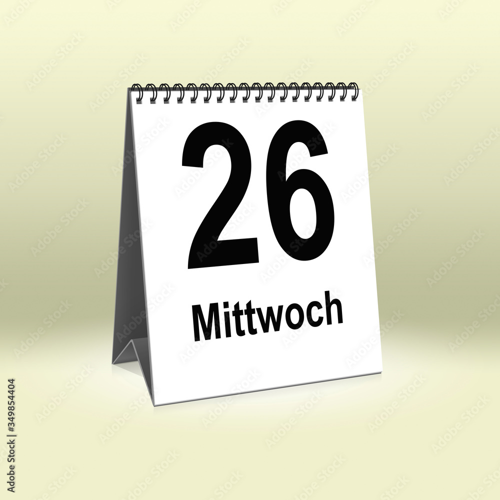 Obraz premium 26.Mittwoch
