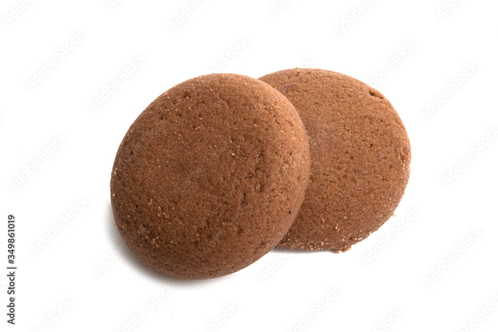 chocolate cookie isolated chocolate cookie isolated