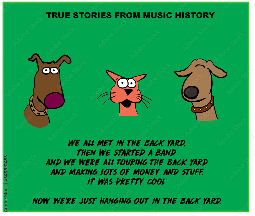 Fototapeta premium True stories from music history