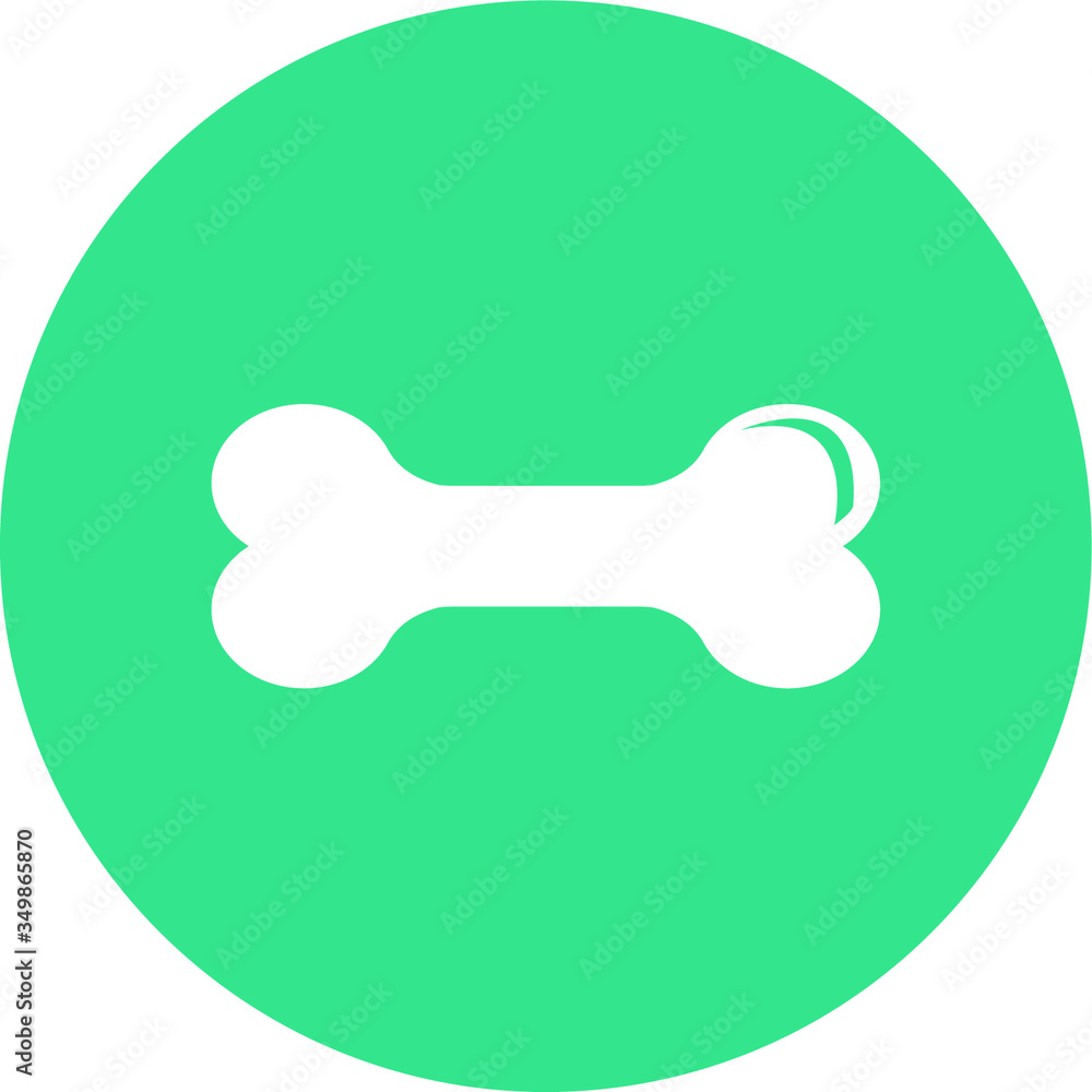 Bone vector icon Bone vector icon