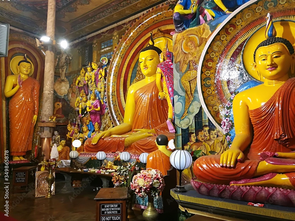 Buddha & God statue