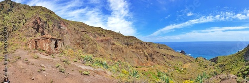 Ruin at coastline