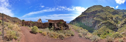 Ruin at coastline