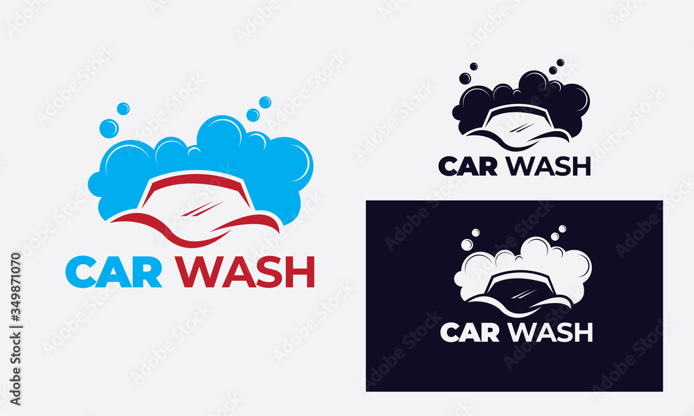 car logo can also for mechanic, car wash , service , car repair with style modern and given full color and black and white very suitable for business , vector eps 10 car logo can also for mechanic, car wash , service , car repair with style modern and given full color and black and white very suitable for business , vector eps 10