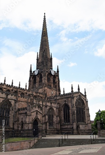Rotherham Minster remains closed, during lockdown, in May 2020.
