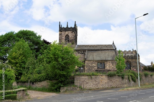 St John's Church, in Hooten Roberts, Rotherham, in May 2020.
