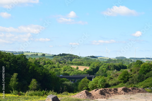 Brücke einer Schnellstraße bei Mayen photo