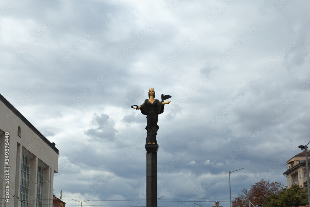Statue of Sveta Sofia, Sofia, Bulgaria