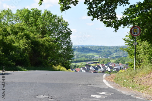 Blick über ein Eifeldorf,  photo