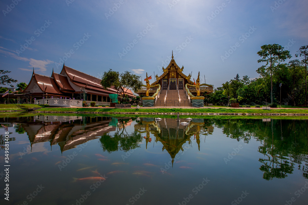 Background of Wat Pa Charoen Rat, Pathum Thani Province Dharma Practice Center 13, Buddhist people come to make merit, Khlong 11 (Sai Klang), Bueng Thonglang Subdistrict Lam Luk Ka District, Thailand Background of Wat Pa Charoen Rat, Pathum Thani Province Dharma Practice Center 13, Buddhist people come to make merit, Khlong 11 (Sai Klang), Bueng Thonglang Subdistrict Lam Luk Ka District, Thailand