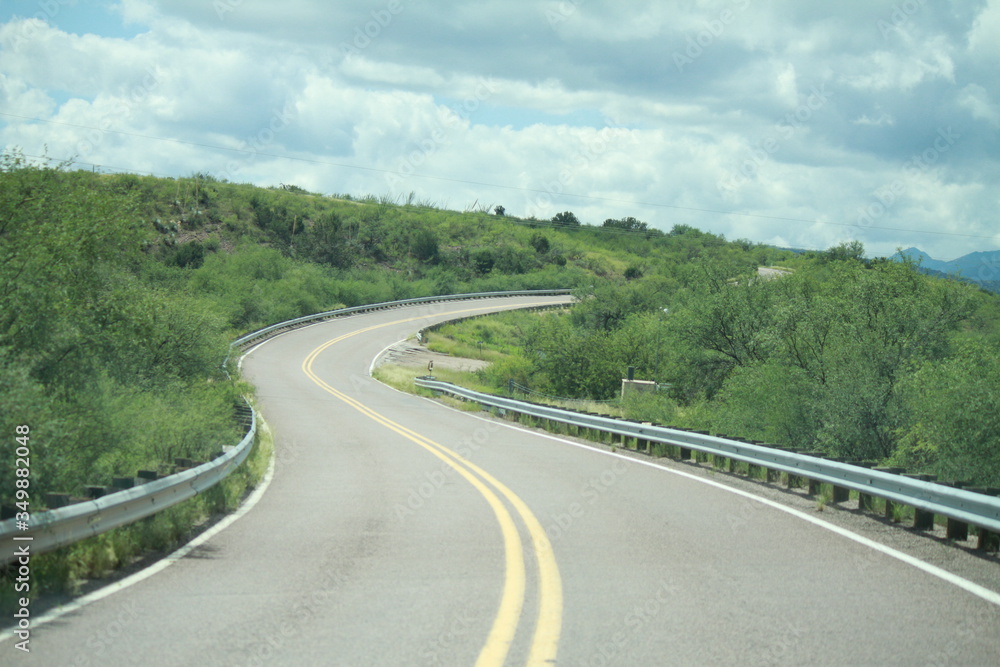 arizona mountain road