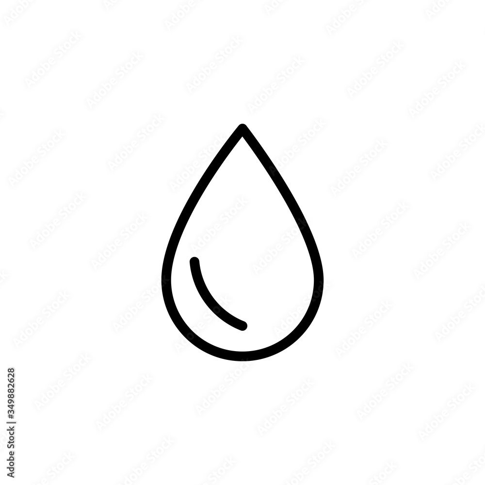water drop icon vector design template water drop icon vector design template