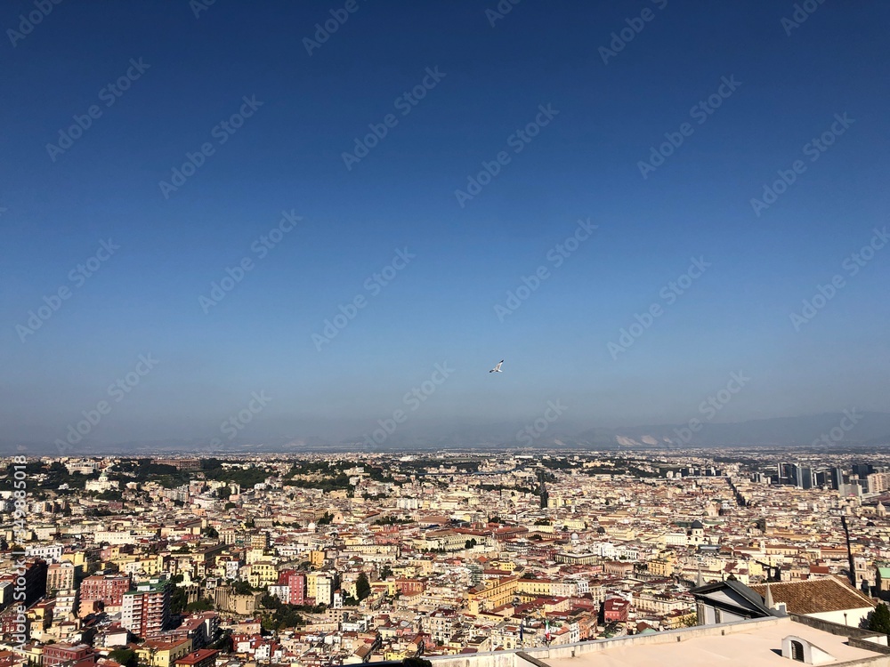 view of the city Napoli
